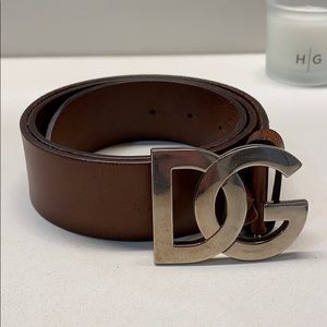 Dolce & Gabbana men’s leather belt